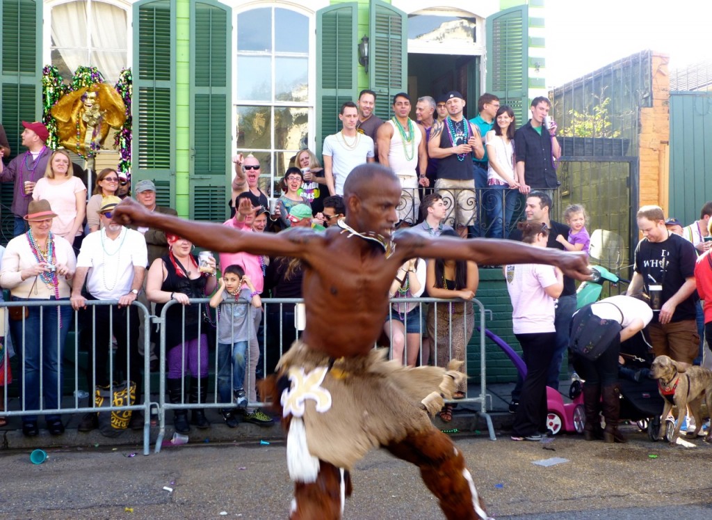 Parade Dancer, French Quarter, Louisiana